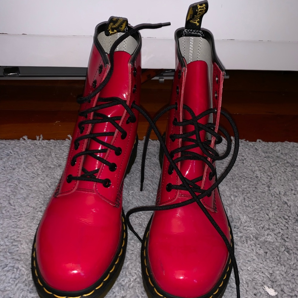 Red Doc Martens